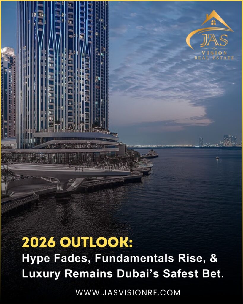 Hype Fades, Fundamentals Rise, & Luxury Remains Dubai’s Safest Bet.